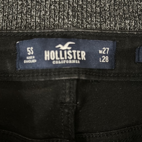 🌺 Hollister High Rise Skinny Jeans Sz 27 with bonus Body Suit Top SzM - Picture 8 of 12